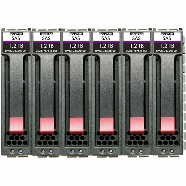 Hpe Storage MSA 3.6TB SAS 15K SFF 6pk HDD R0P88A